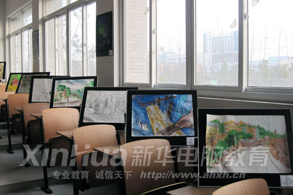 作品展廳一角