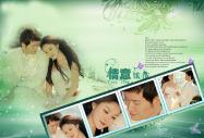 利用photoshop cs制作婚紗模板