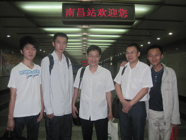 安徽新華代表隊順利抵達江西南昌