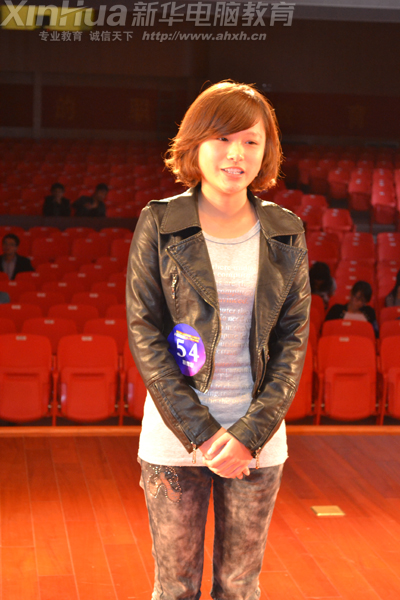 安徽新華參賽選手王夢夢