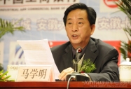 安徽省人力資源和社會保障廳巡視員馬學明在活動中講話