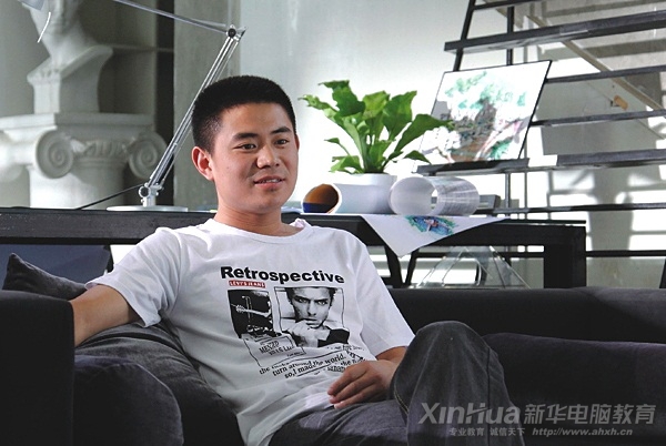 選擇新華改變命運的新華成功學子許雙貴