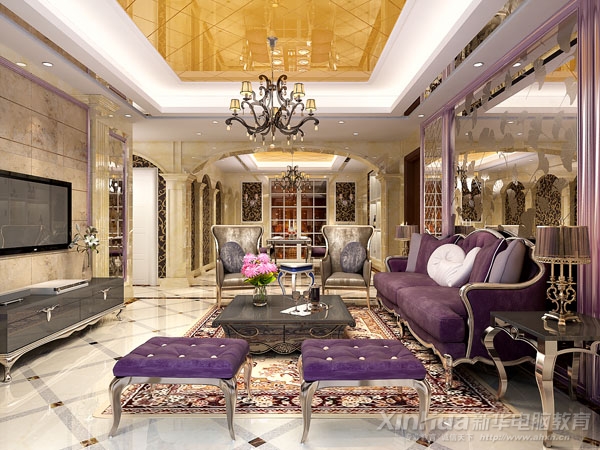 安徽新華電腦專修學院環境藝術專業學生作品