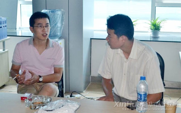 回訪老師與企業負責人交流