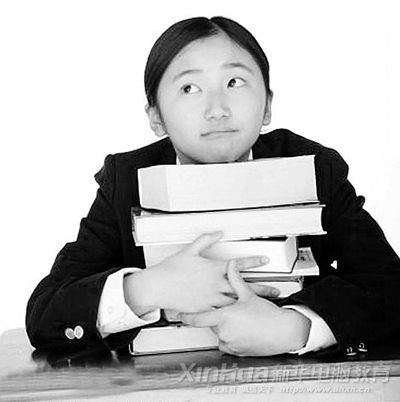 初高中生因學習壓力大而厭學