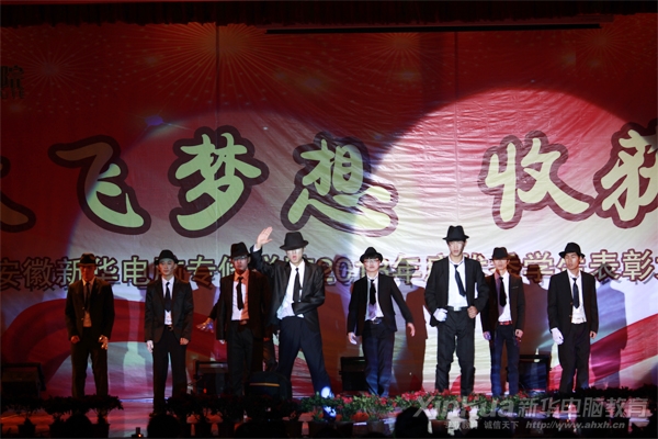 活力動感的機械舞表演