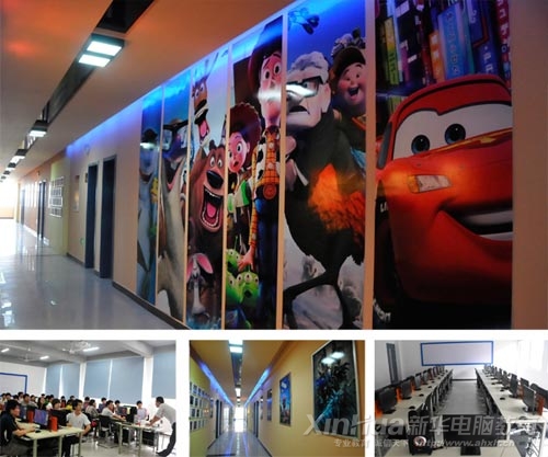 華東地區最大的動漫游戲實訓基地-新華動漫游戲實訓中心